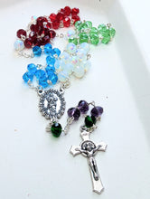 Load image into Gallery viewer, Custom Family Birthstone Rosary