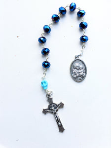 Memento Mori II Hematite Pocket Rosary